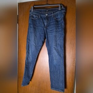 Uniqlo Slim Fit Stretch Jeans Size 28.5 x 9.5 Blue